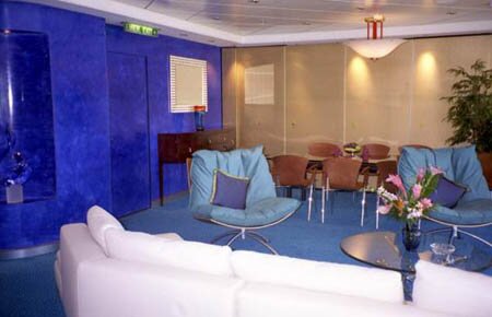 Norwegian Star--Garden Villa Living Room