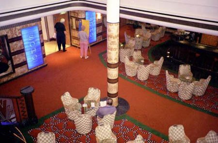 Norwegian Star--Mini-atrium, as seen from Ginza